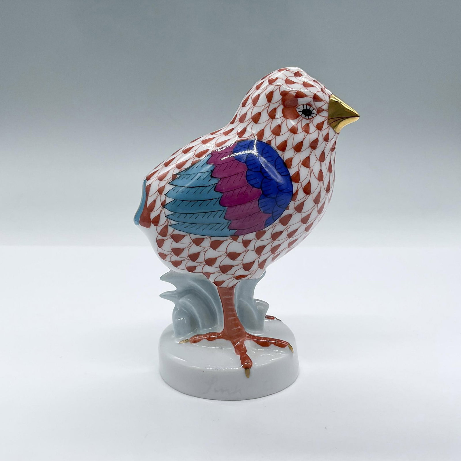 Herend Porcelain Baby Chick Figurine (1 of 5)