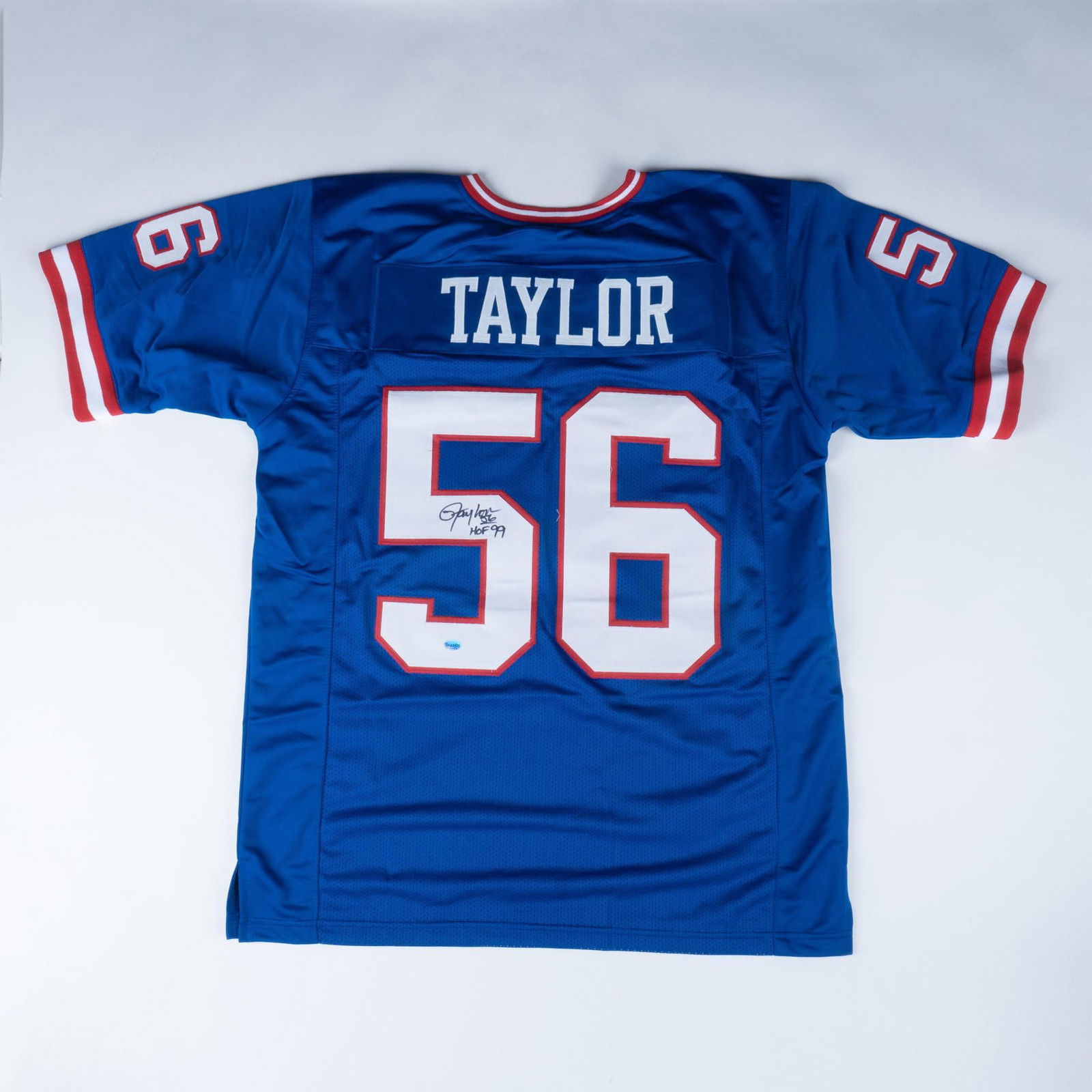 HOF Lawrence Taylor Signed New York Giants Jersey w/COA (1 of 4)