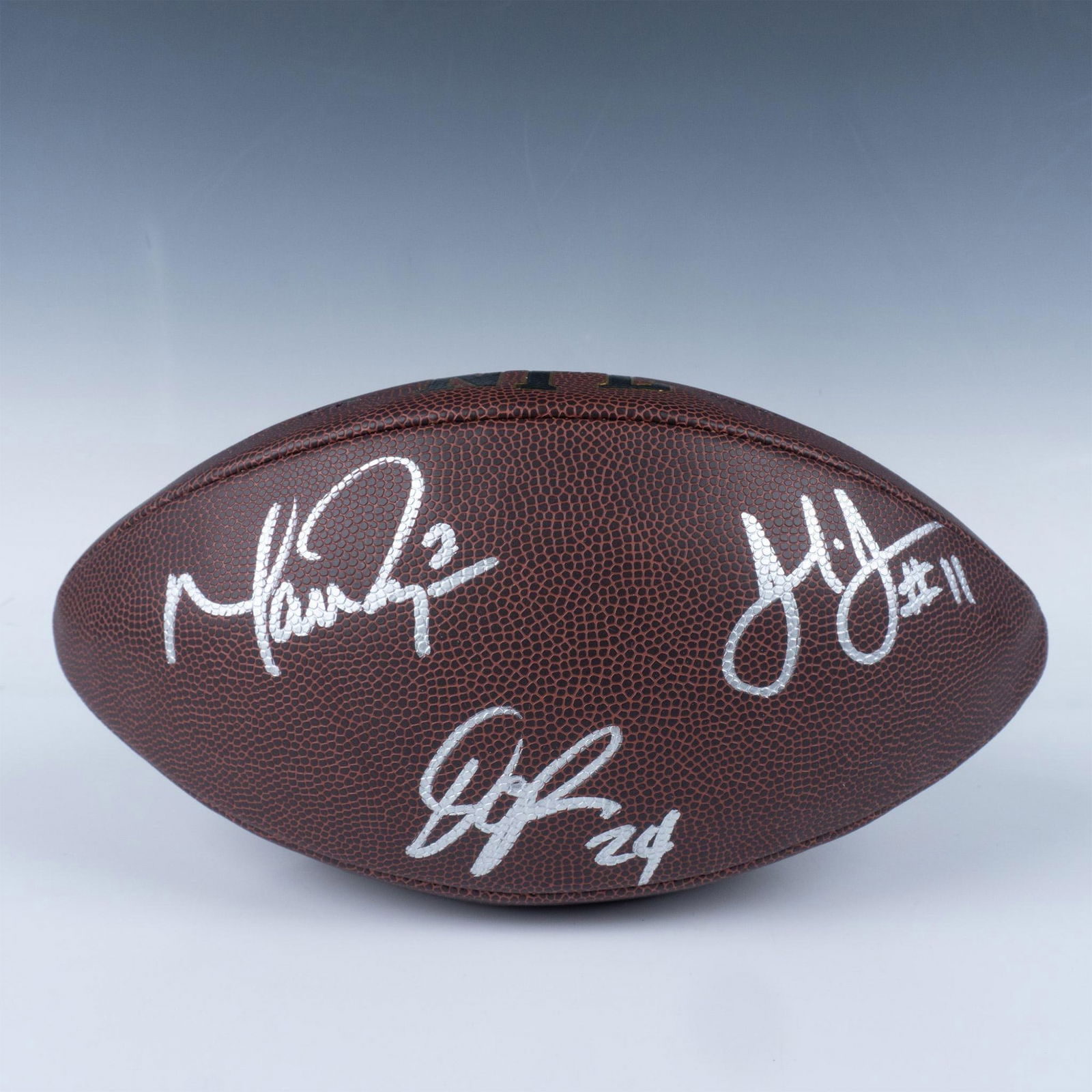 Freeman, Ryan, and Jones Autographed Wilson Football (1 of 3)