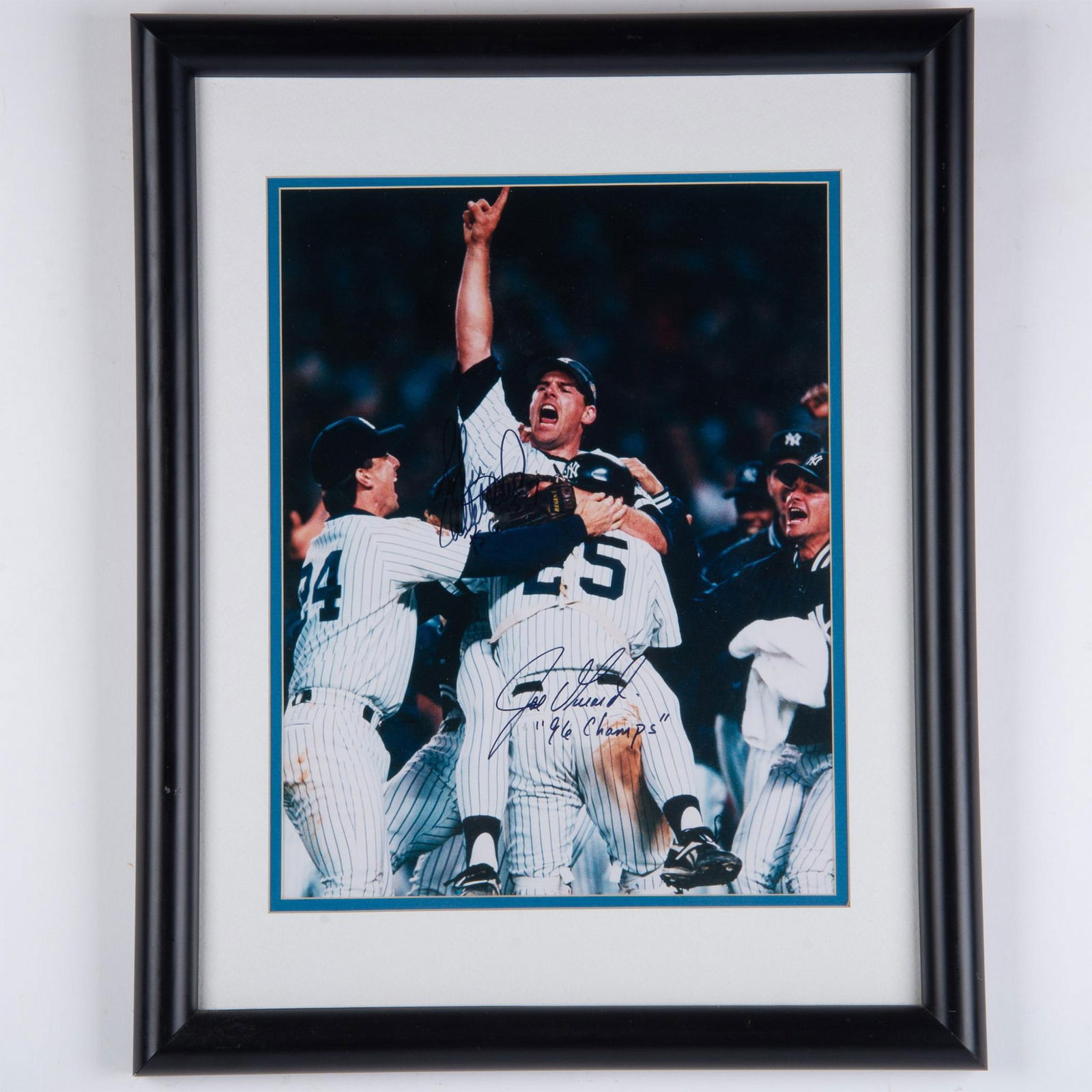 Yankees Autographed 1996 World Series Champions Print (1 of 4)