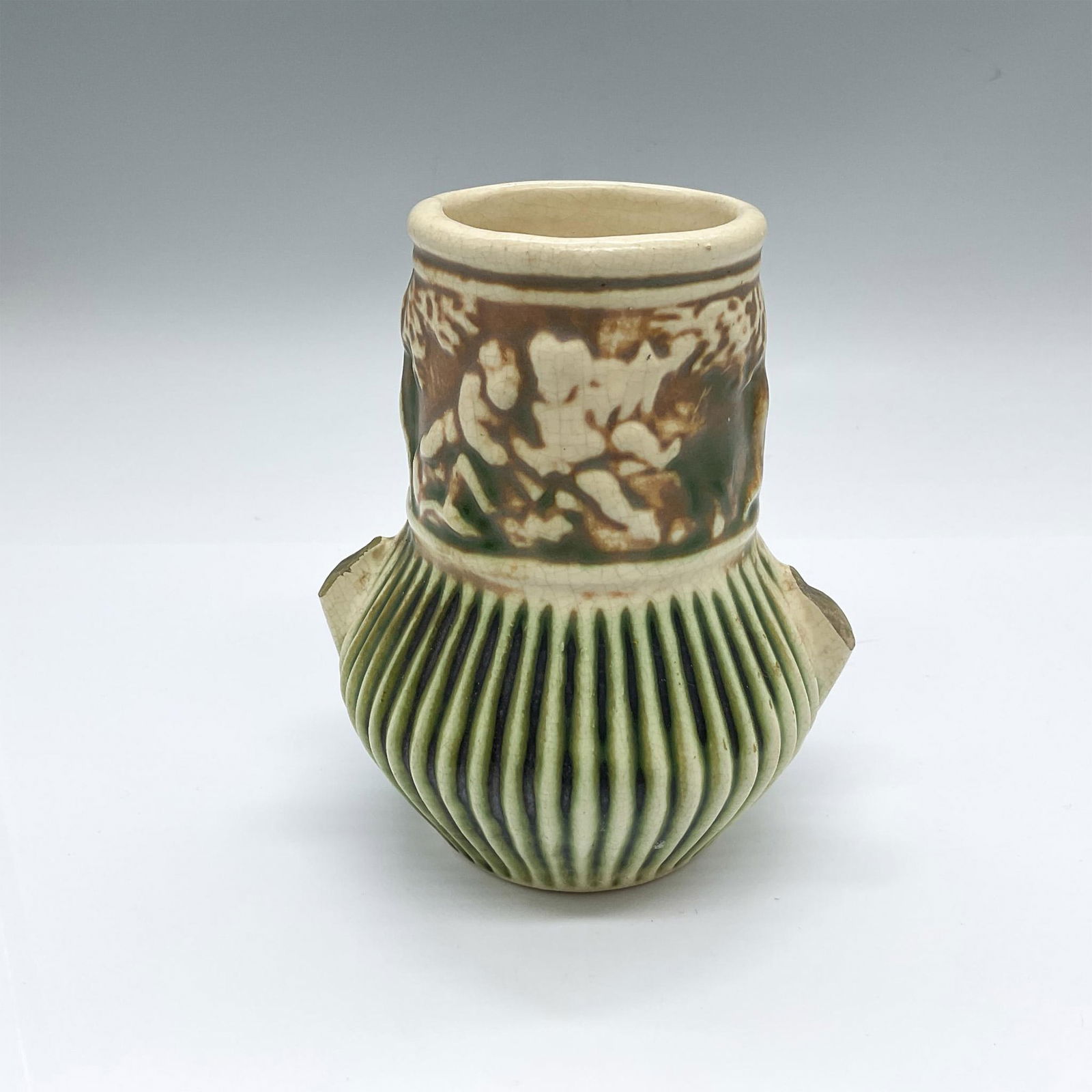 Roseville Pottery Small Table Vase, Donatello