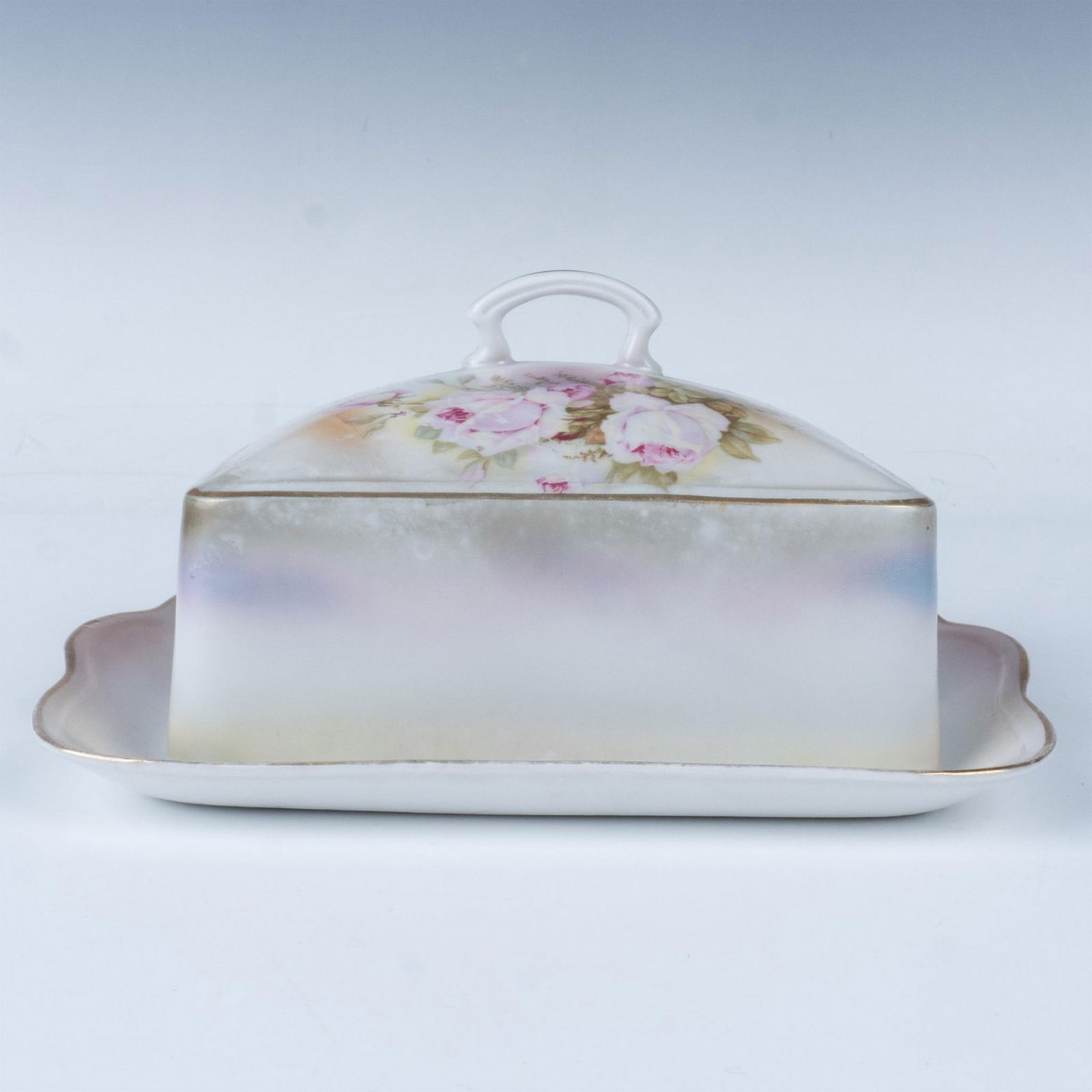 Antique Lidded Cheese Dish, MV Co. Germany (1 of 5)