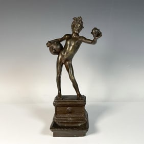 Vincenzo Gemito (After), Antique Bronze, Water Carrier