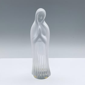 Lalique Crystal Figurine, Madonna