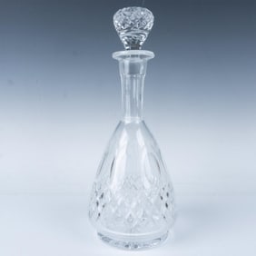 Huge Crystal Decanter with Stopper