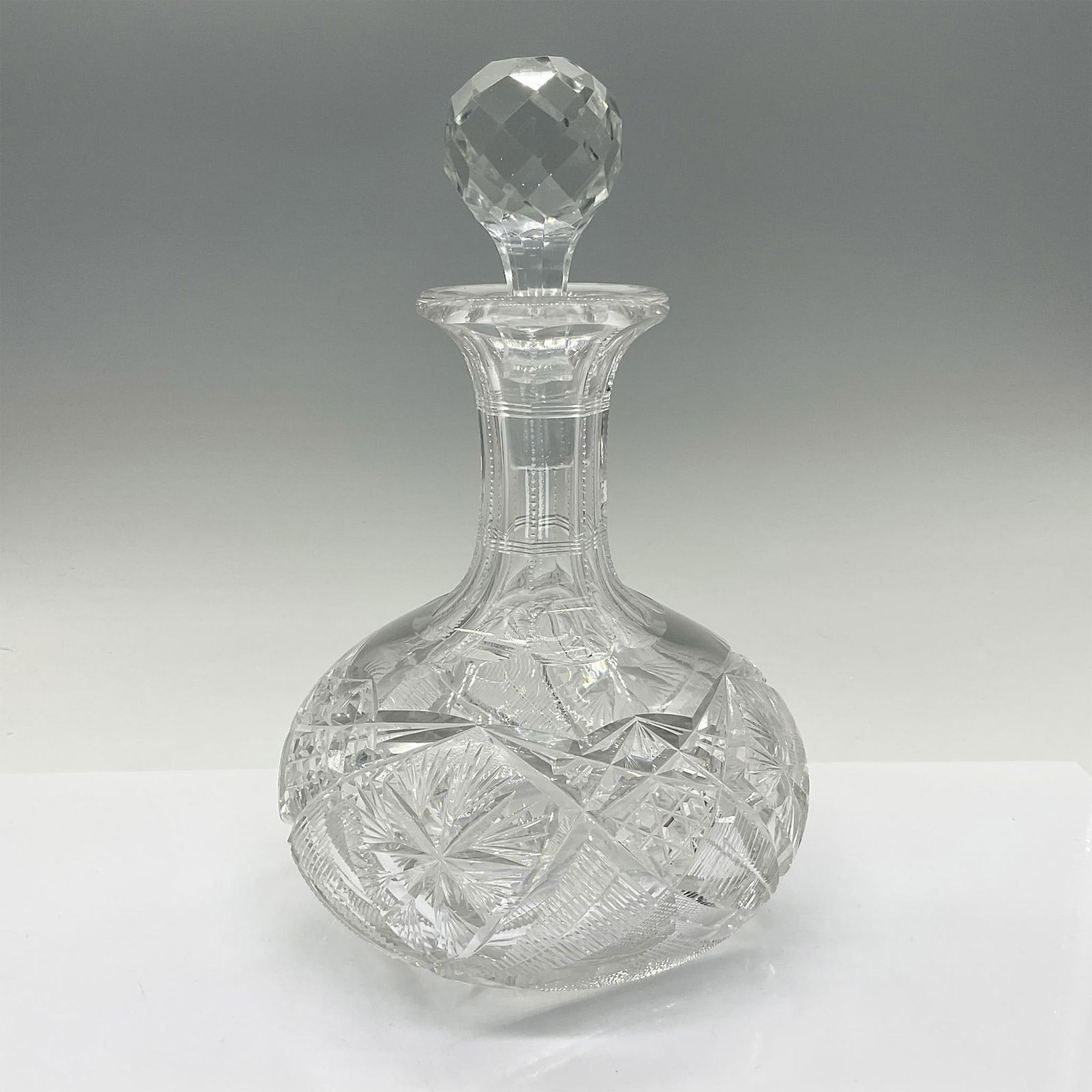 Crystal Ships Decanter with Stopper (1 of 5)