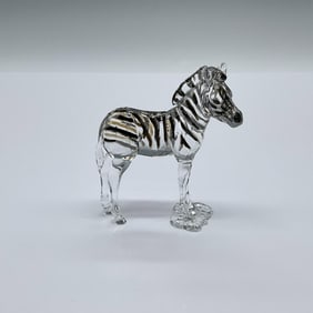 Swarovski Crystal Society 2021 Figurine, Amai Zebra Baby