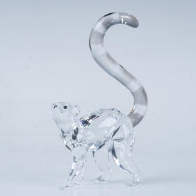 Swarovski Crystal Figurine, Lemur