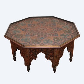 Moroccan Style Punched Coffee Table