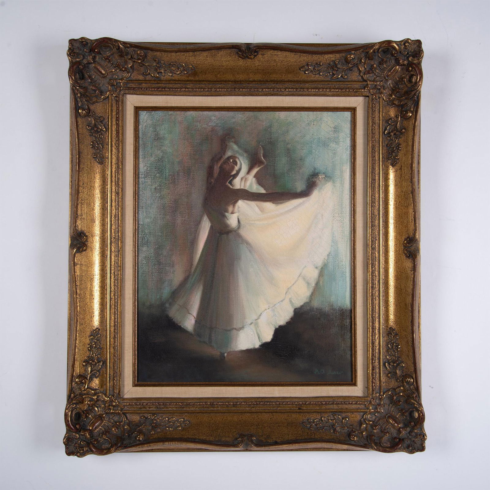 Peter Darro, Original Oil on Canvas, Ballerina, Signed (1 of 5)