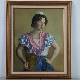 Wilfred Berg, Original Oil on Canvas, Signed