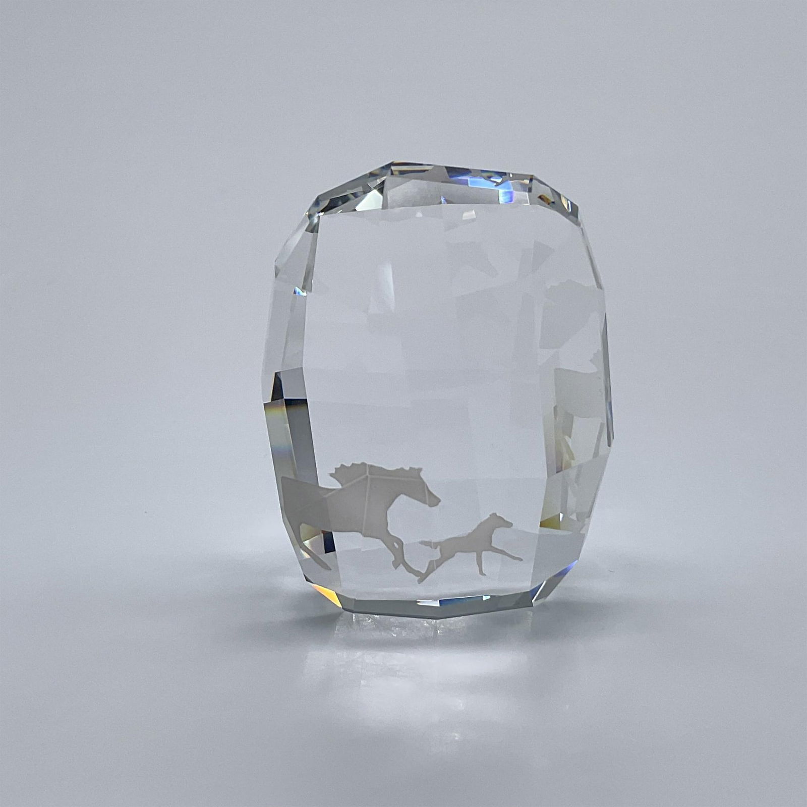 Swarovski Crystal Society 2014 Plaque, Horses (1 of 4)
