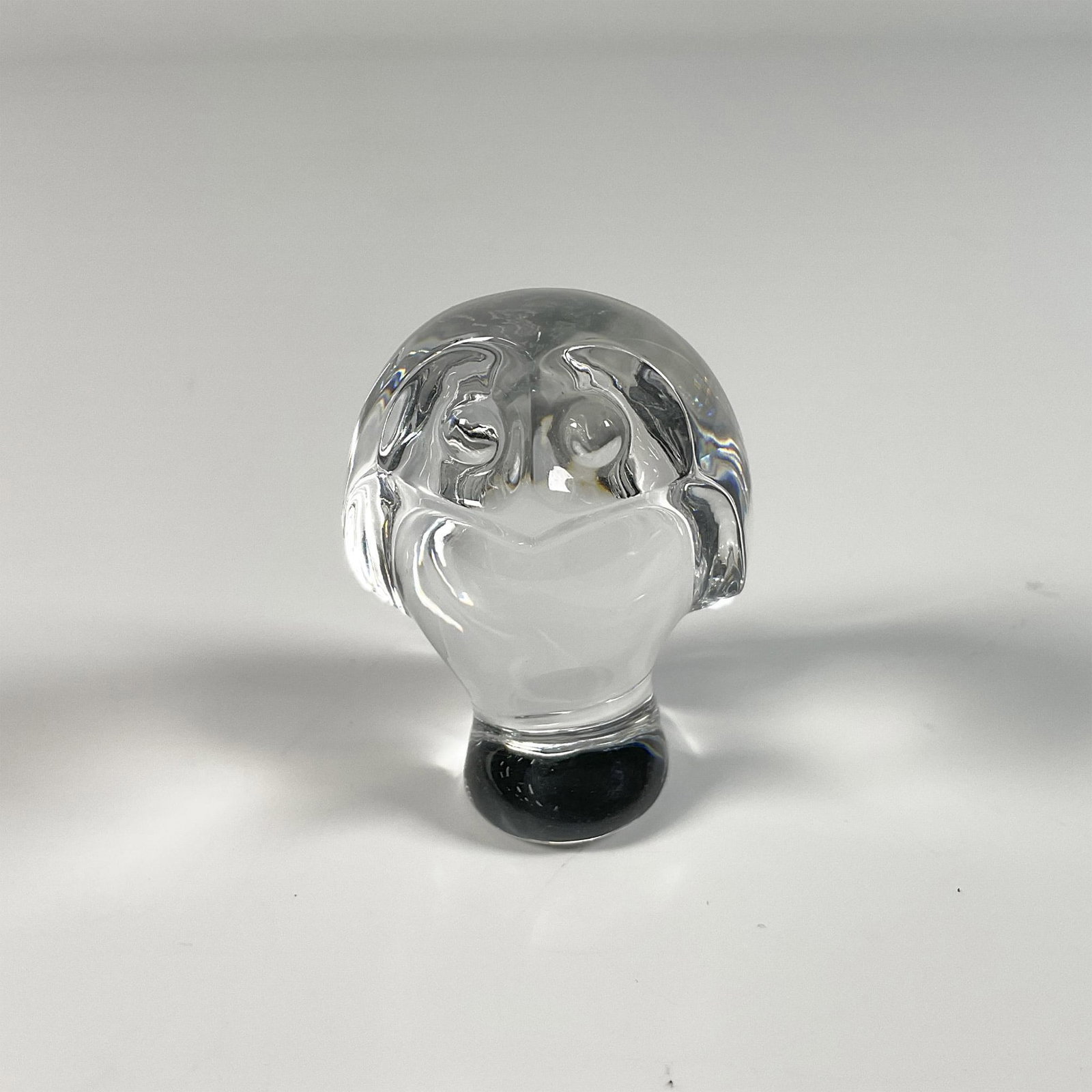 Baccarat Crystal Animal Hand Cooler, Owl (1 of 3)