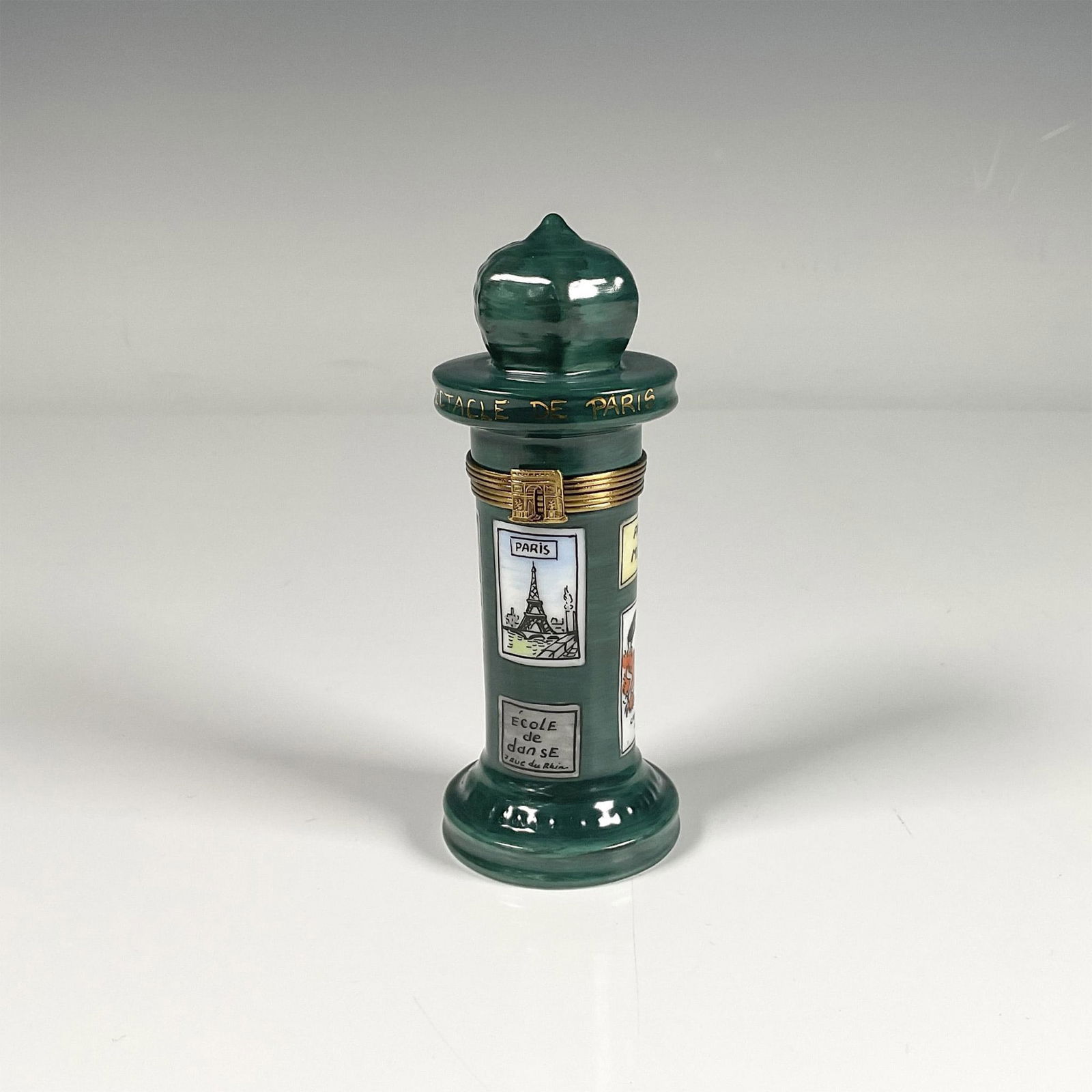 Gerard Ribierre Limoges French Box, Paris Kiosk (1 of 4)
