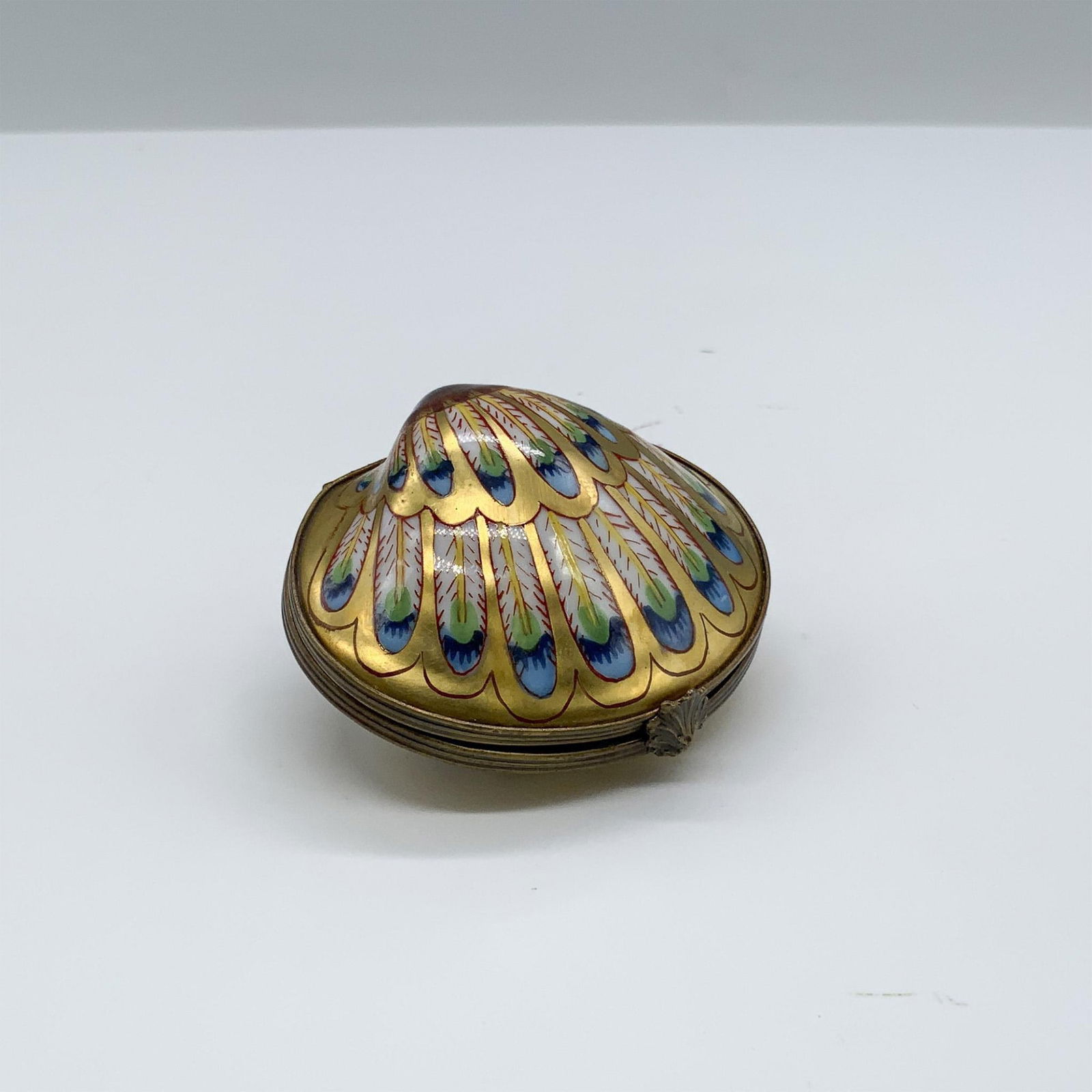 Limoges Treasure Box, Seashell (1 of 7)