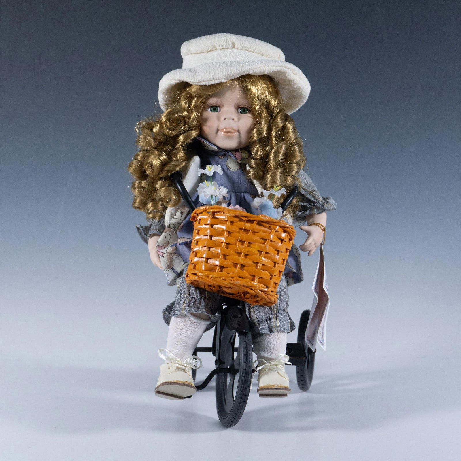 The Vanessa Doll Collection, Porcelain Tricycle Rider (1 of 5)