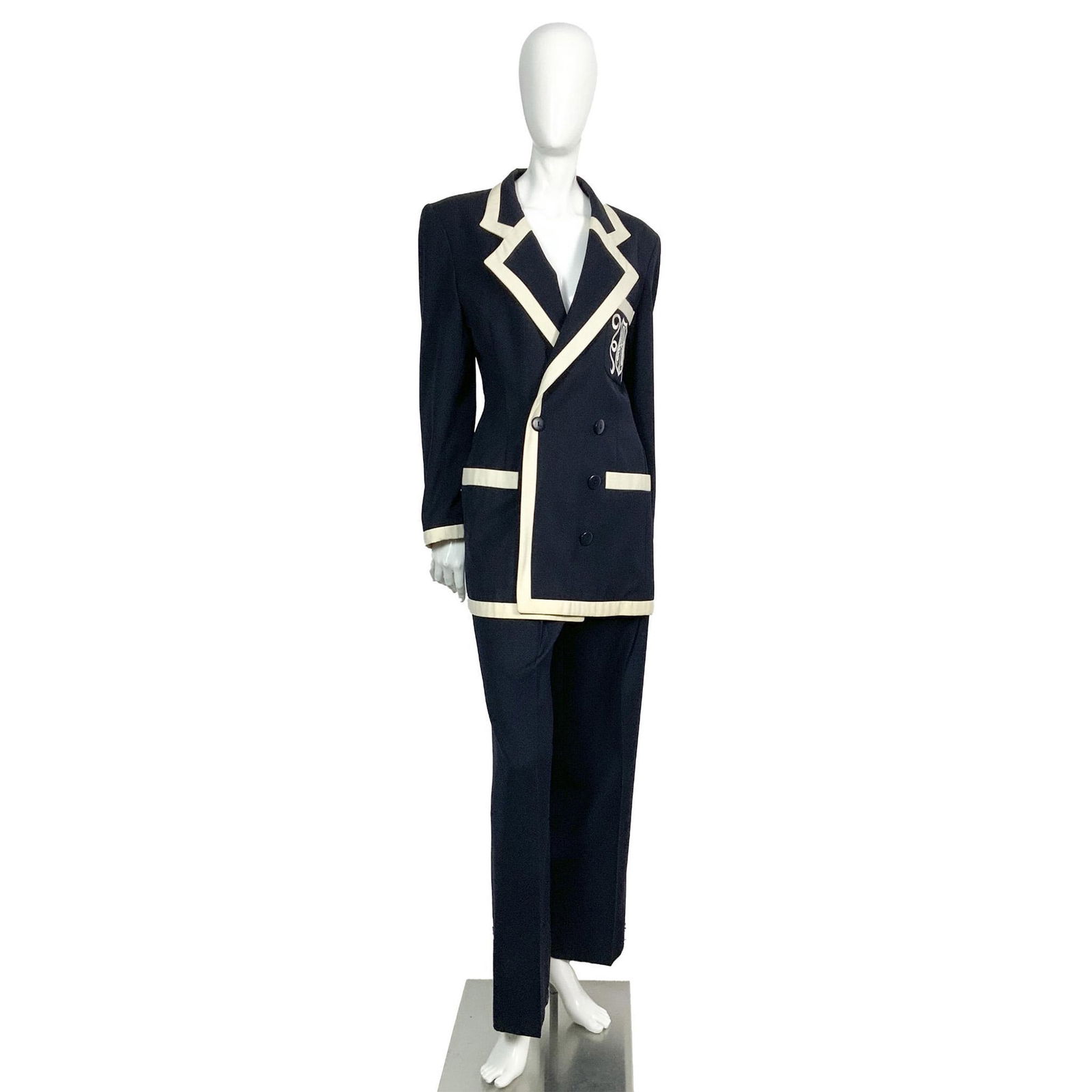 Escada Margaretha Ley Tennis Crest Wool Blazer and Trouser (1 of 15)
