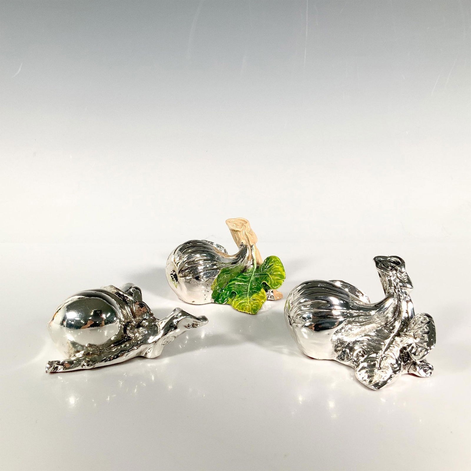 3pc Sterling Silver Botanical Figurines (1 of 4)
