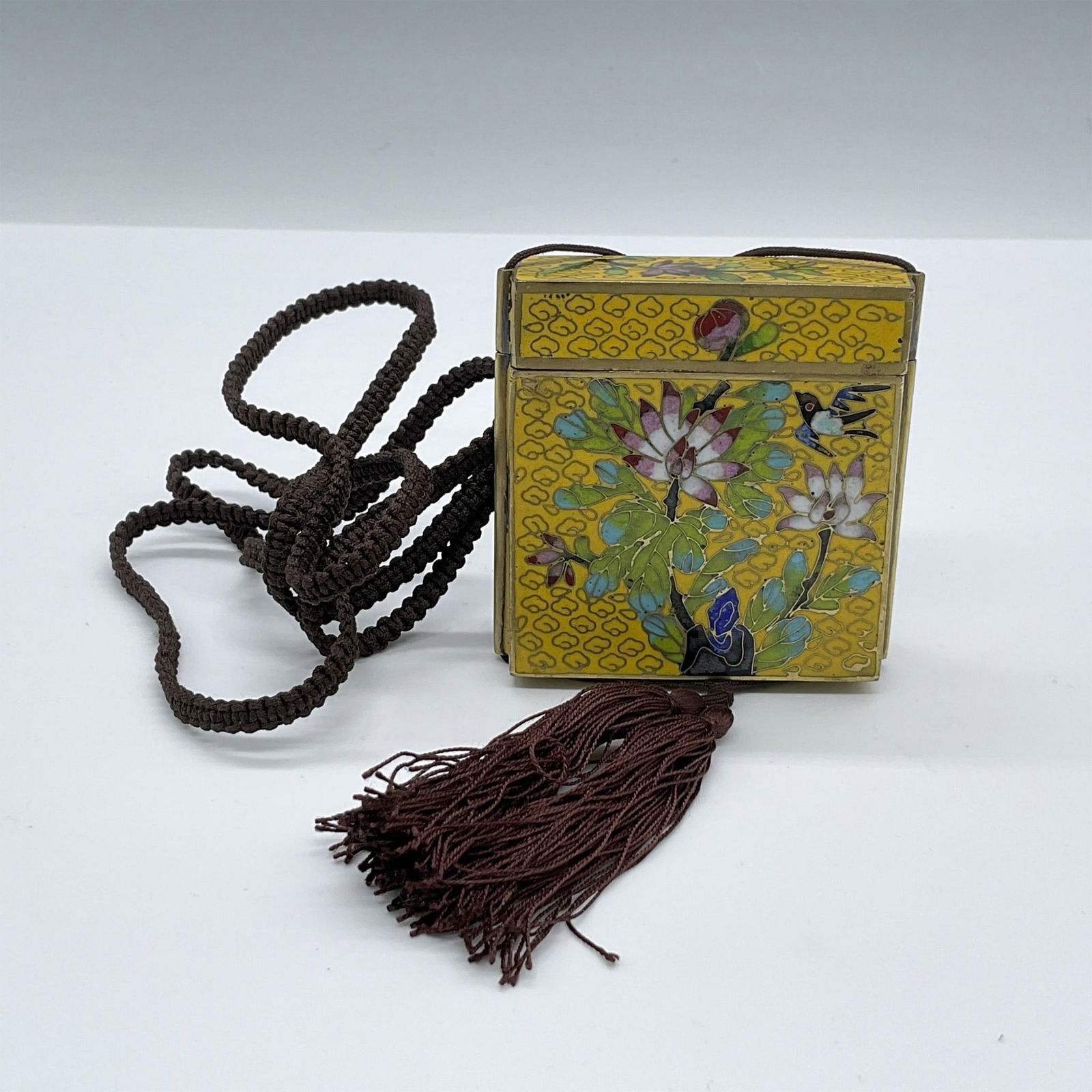 Vintage Asian Cloisonne Enamel Inro Box (1 of 3)