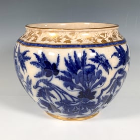 Antique Ceramic English Burslem Jardiniere