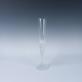 Erte Crystal Champagne Flute, Majestique