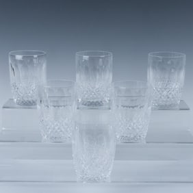 6pc Waterford Crystal Colleen Flat Tumblers