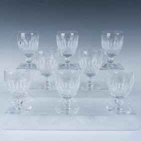 8pc Waterford Crystal Colleen Water Goblets