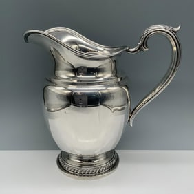 Rogers Sterling Silver Water Pitcher 0375