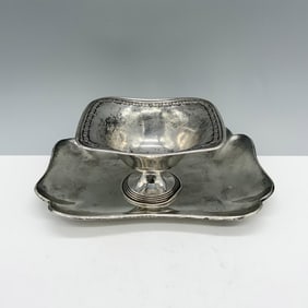 2pc Sterling Silver Artimsa Tray and Sterling Silver Bowl