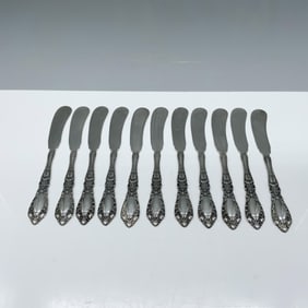 11pc Sterling Silver Alvin Butter Spreader, Prince Eugene