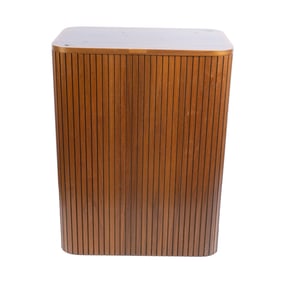 Original Mid-Century Style Reeded Side Table