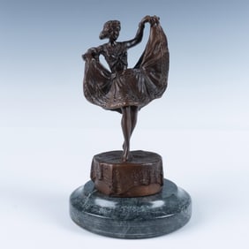 Nam Greb (After) Bronze Sculpture, Exotic Dancer