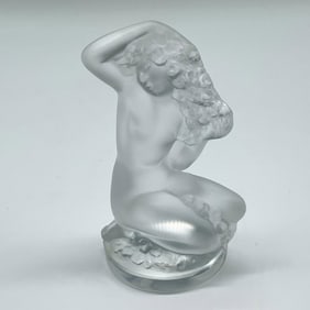 Lalique Crystal Figurine, Floreal