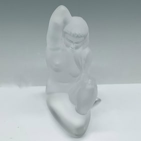 Lalique Crystal Figurine, Narcisse