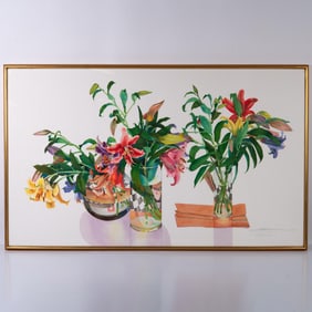 Gary Bukovnik, Original Color Silkscreen on Paper, Signed