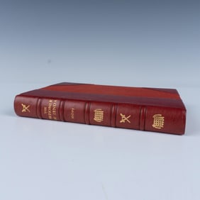 1st Edition Leather Bond Book Anthony Hope Prisoner Of Zenda