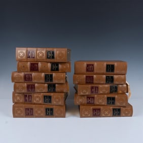 Set of 11 The Easton Press Books: The Story of Civilization