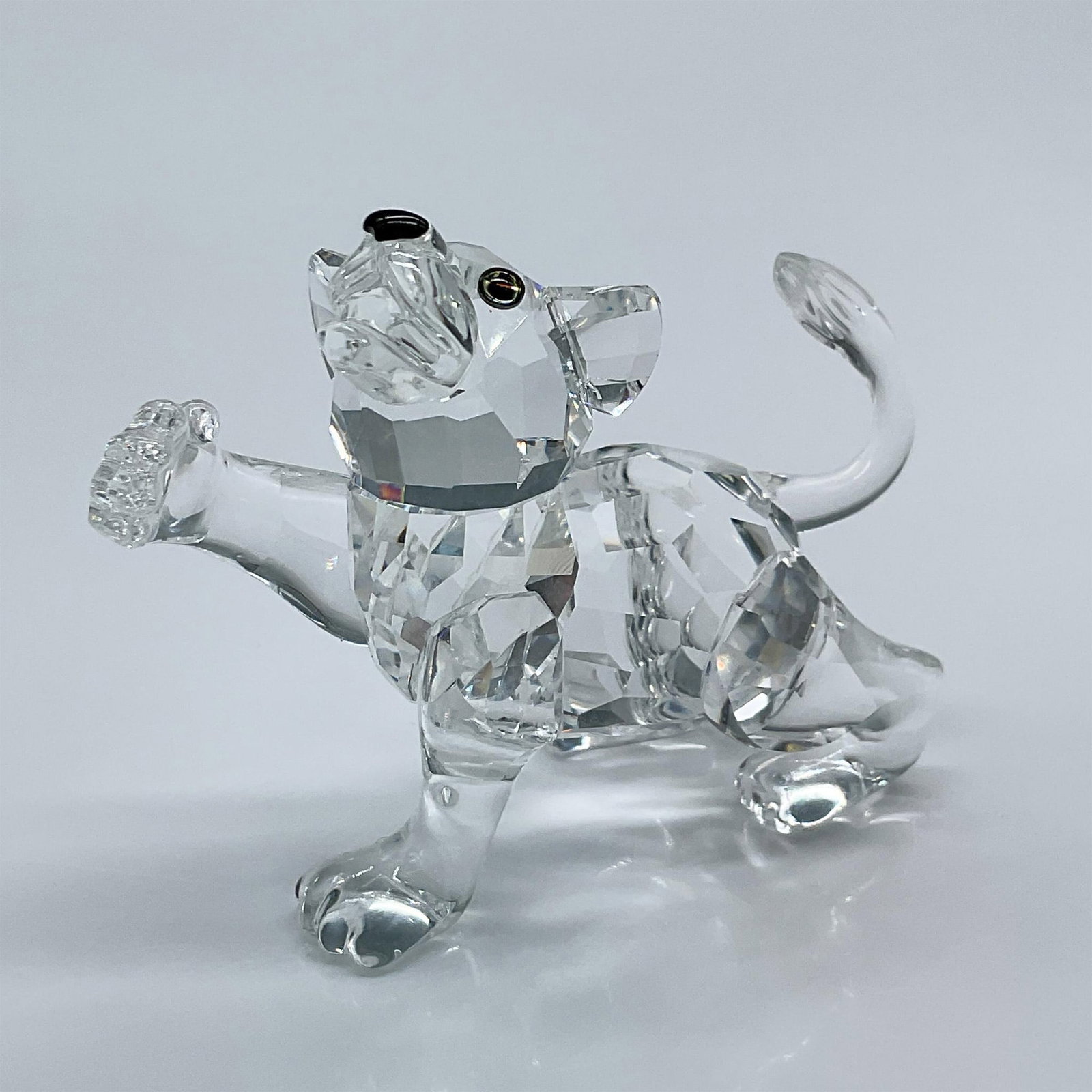 Swarovski Crystal Figurine, Lion Cub (1 of 4)