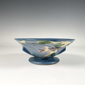 Roseville Pottery Bowl, Snowberry