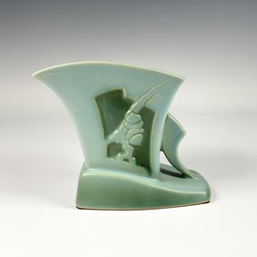 Roseville Pottery Planter, Silhouette Acorn Design