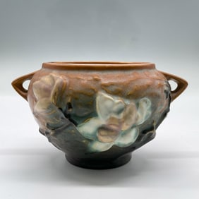 Roseville Pottery, Magnolia Brown Planter