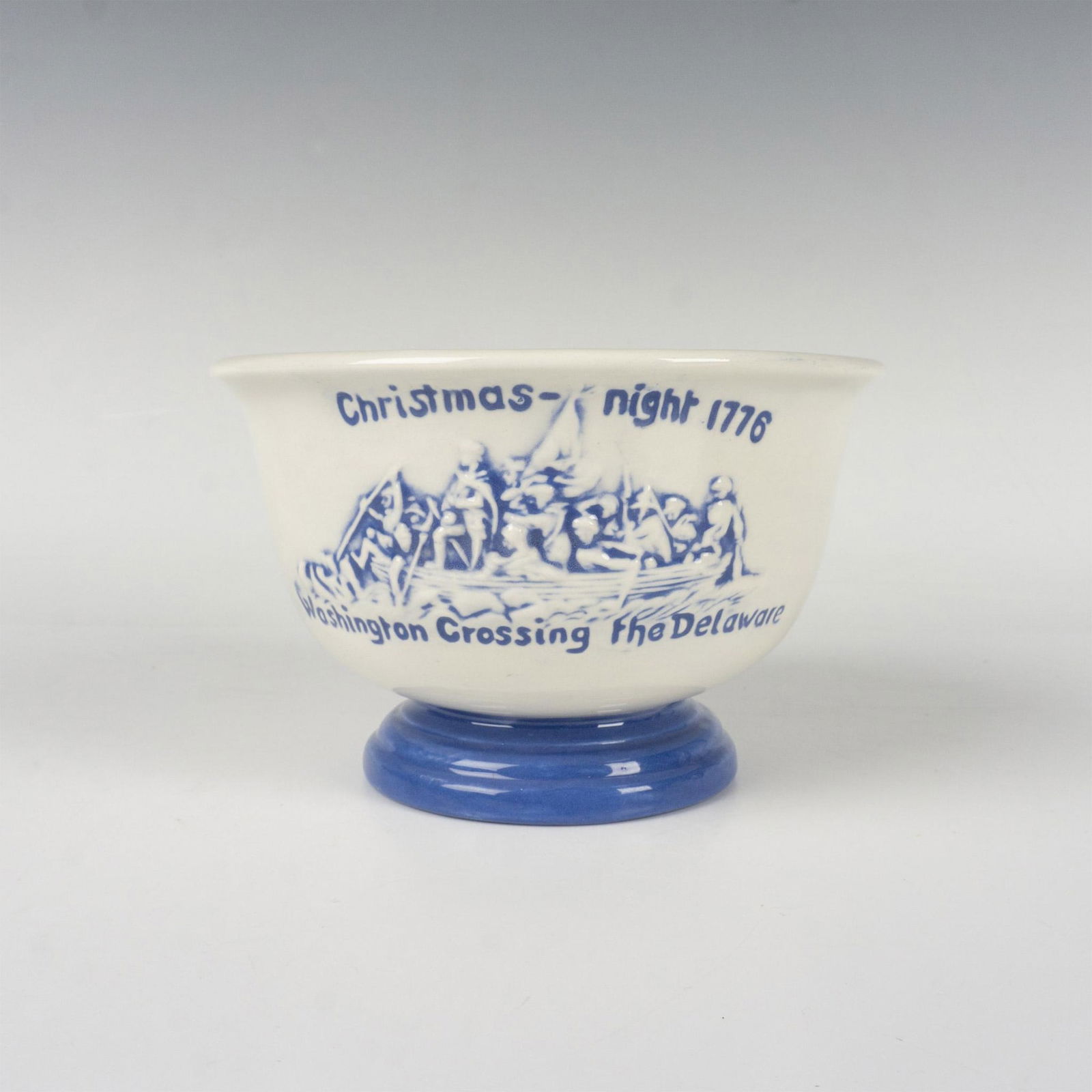 George Washington Crossing the Delaware Christmas 1776 Bowl (1 of 6)