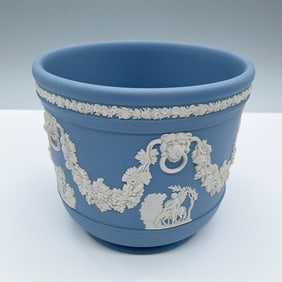 Wedgwood Pale Blue Jasperware Planter