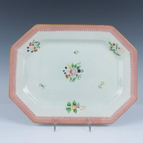 Adams Ironstone Calyx Ware Serving Platter