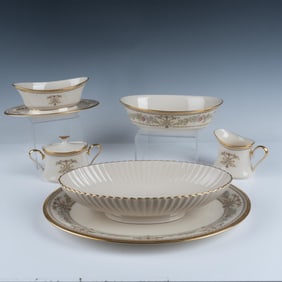 6pc Lenox Castle Garden Pattern Kitchenware