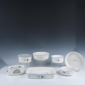 8pc Villeroy & Boch Vieux Luxembourg Pattern Kitchenware