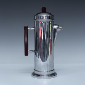 Vintage Stainless Chrome Cocktail Shaker