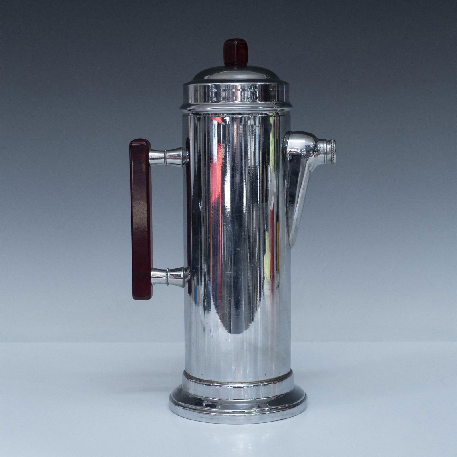 Vintage Stainless Chrome Cocktail Shaker (1 of 5)