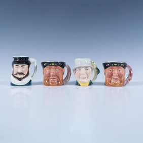 4pc Lancaster Ltd. Mini Toby Jugs