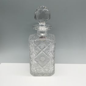 Bohemian Lead Crystal Hand Cut Decanter